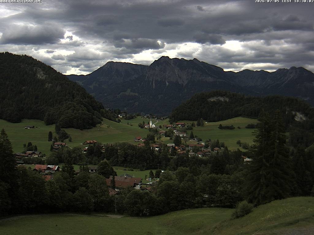 Archiv Foto Webcam Tiefenbach Oberstdorf