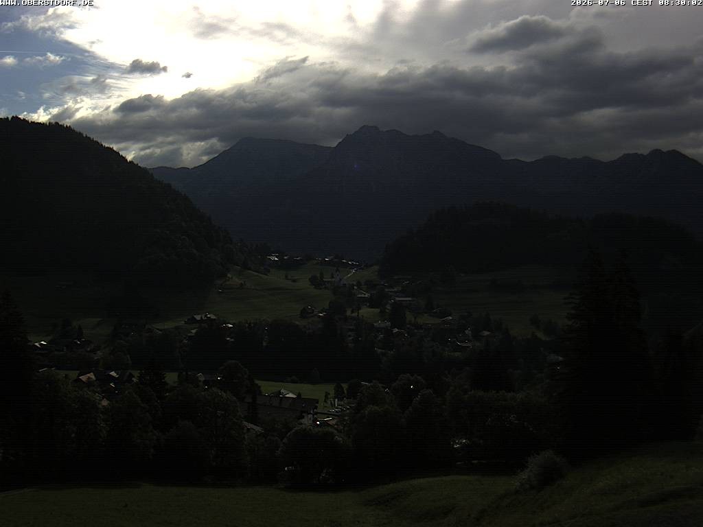 Archiv Foto Webcam Tiefenbach Oberstdorf