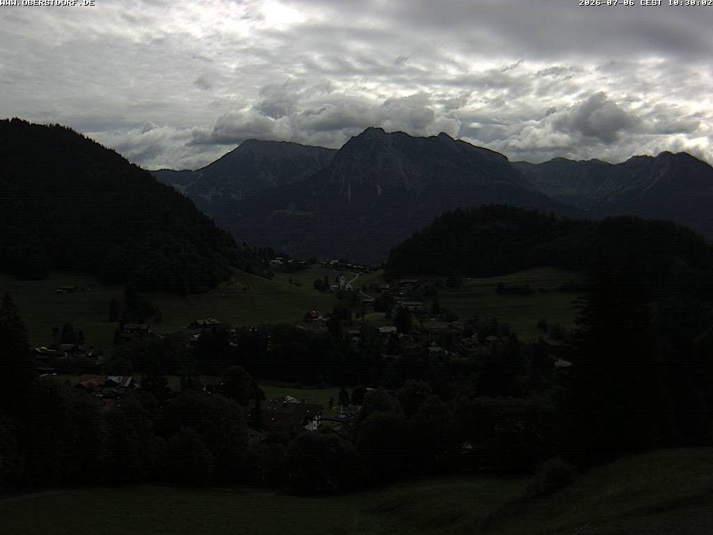Archiv Foto Webcam Tiefenbach Oberstdorf