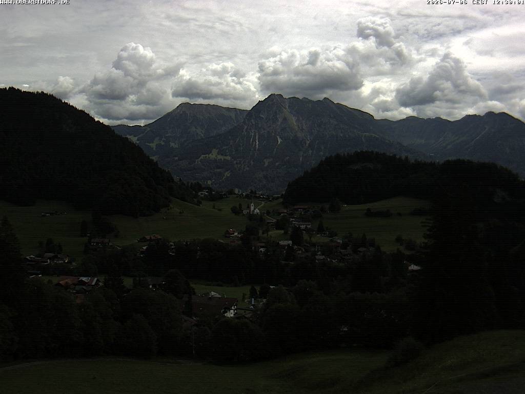 Archiv Foto Webcam Tiefenbach Oberstdorf