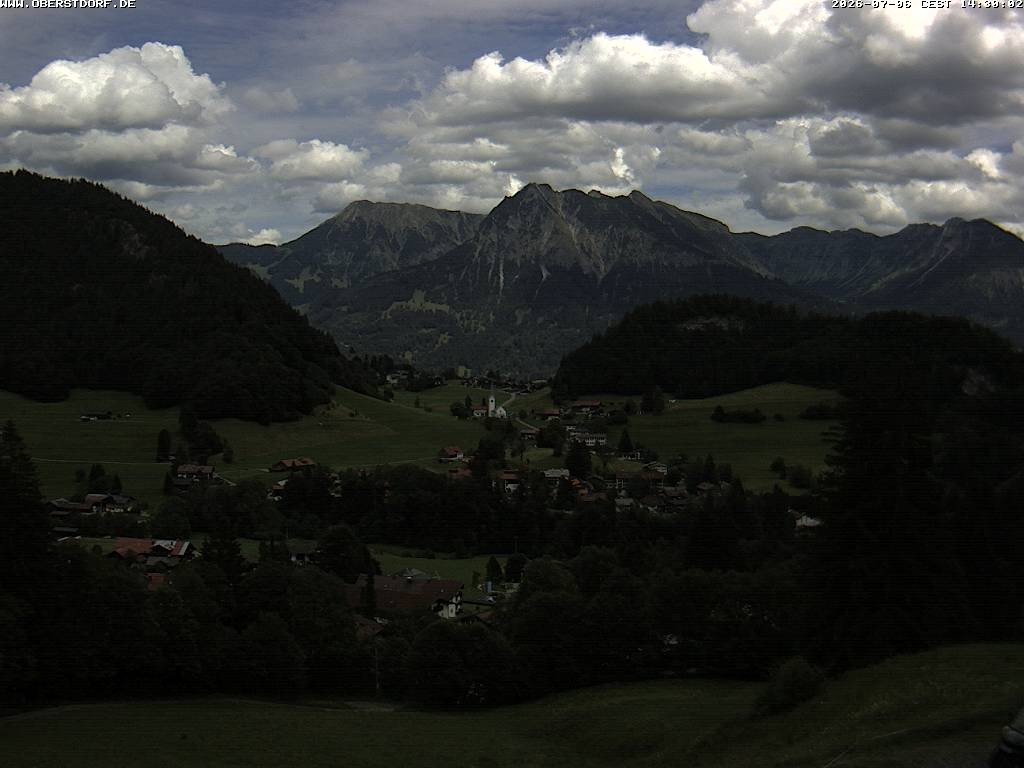 Archiv Foto Webcam Tiefenbach Oberstdorf