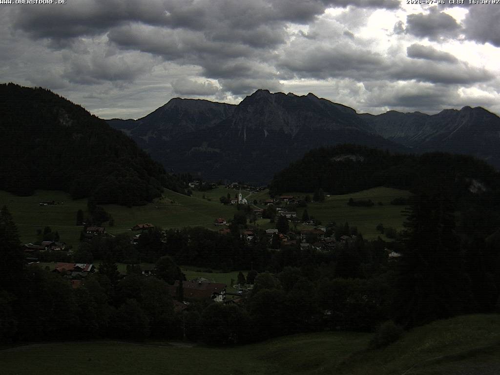 Archiv Foto Webcam Tiefenbach Oberstdorf