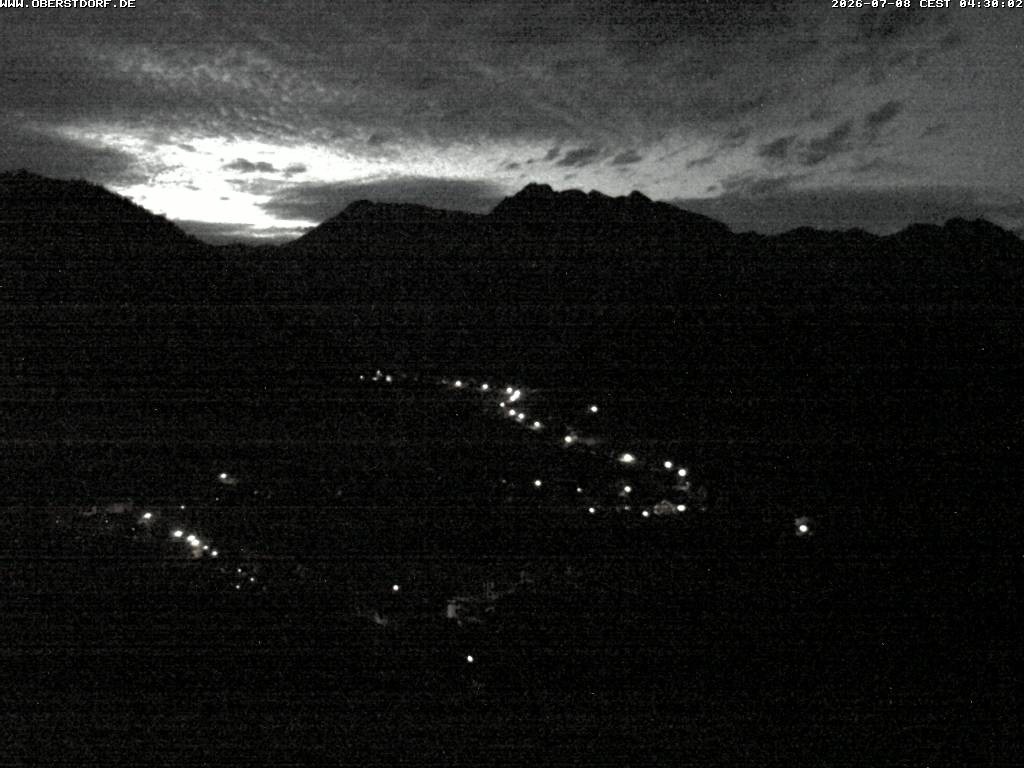 Archiv Foto Webcam Tiefenbach Oberstdorf