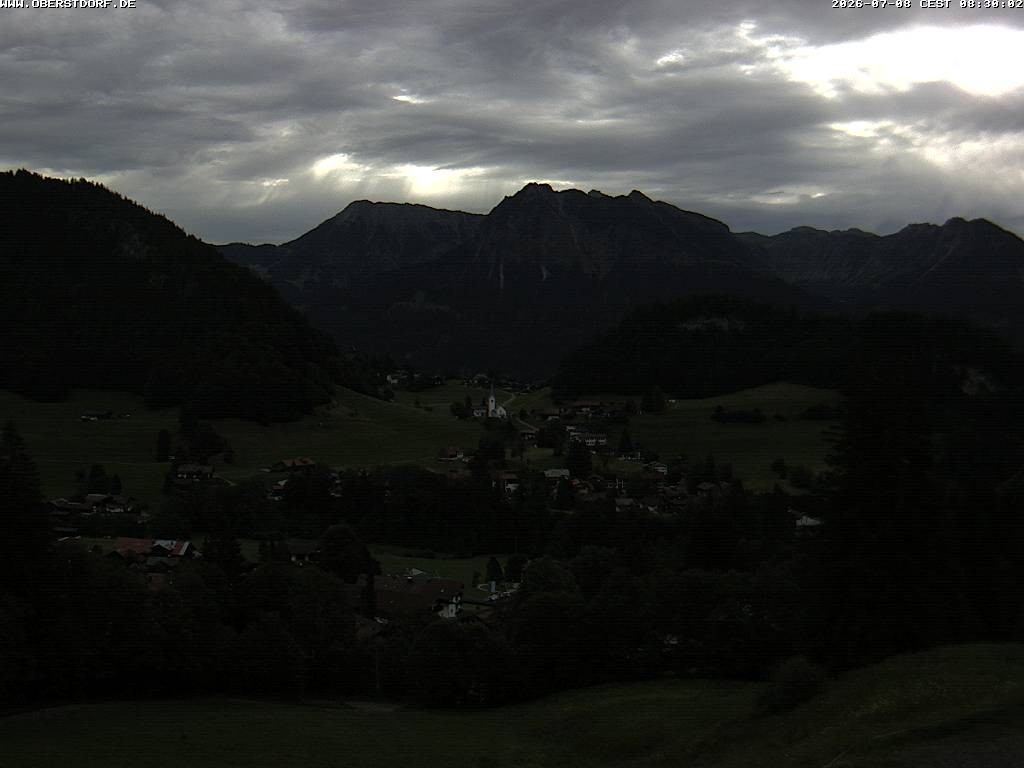 Archiv Foto Webcam Tiefenbach Oberstdorf