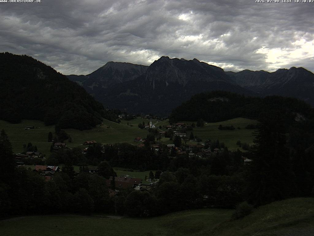 Archiv Foto Webcam Tiefenbach Oberstdorf