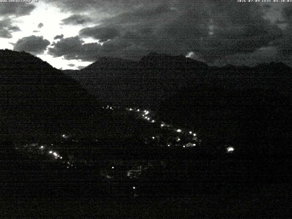 Archiv Foto Webcam Tiefenbach Oberstdorf