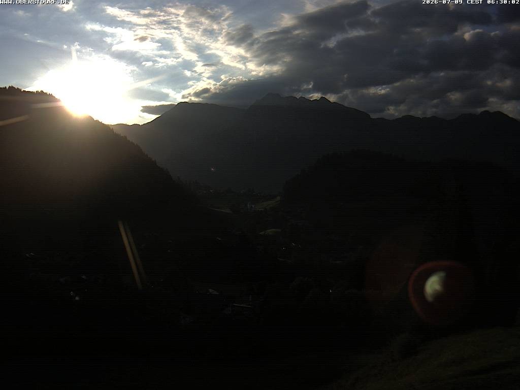 Archiv Foto Webcam Tiefenbach Oberstdorf