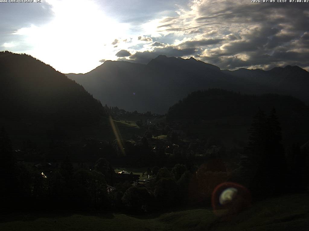 Archiv Foto Webcam Tiefenbach Oberstdorf