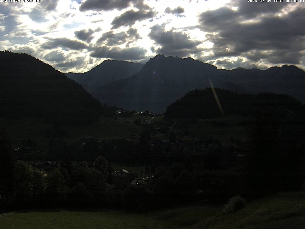 Archiv Foto Webcam Tiefenbach Oberstdorf