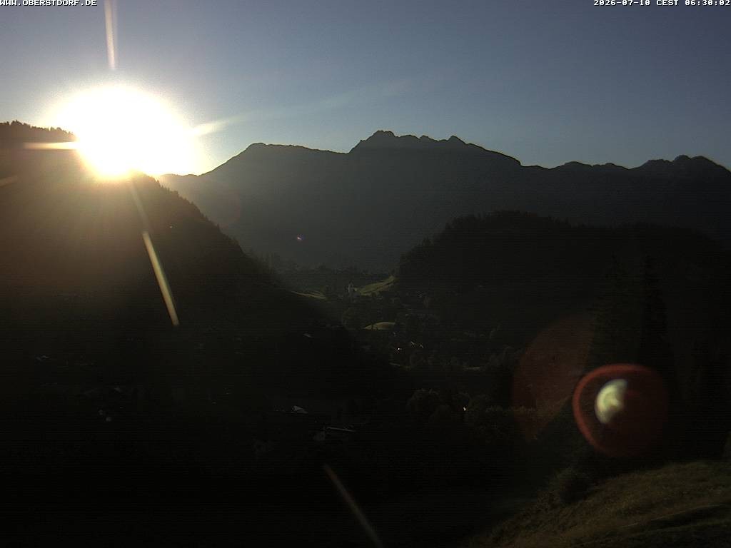 Archiv Foto Webcam Tiefenbach Oberstdorf