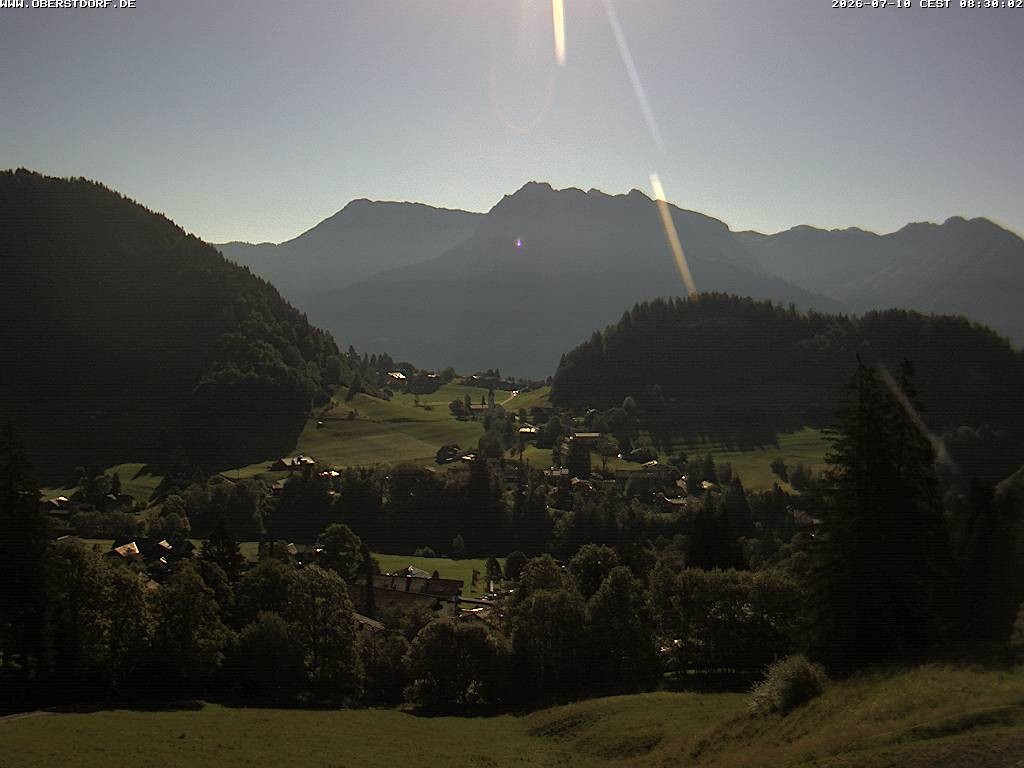 Archiv Foto Webcam Tiefenbach Oberstdorf