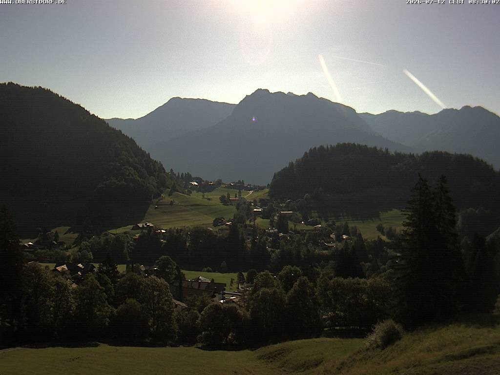 Archiv Foto Webcam Tiefenbach Oberstdorf