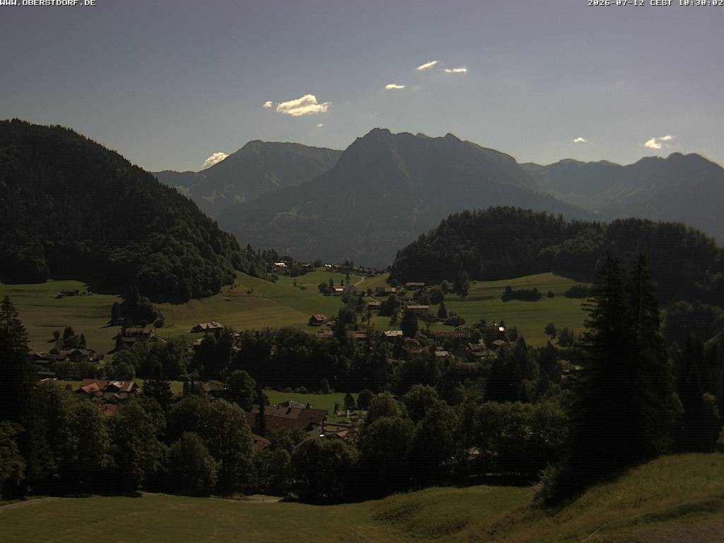 Archiv Foto Webcam Tiefenbach Oberstdorf