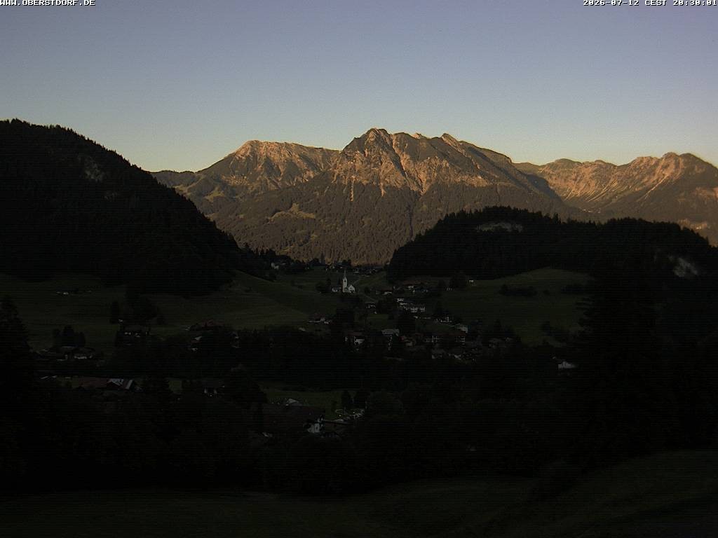 Archiv Foto Webcam Tiefenbach Oberstdorf