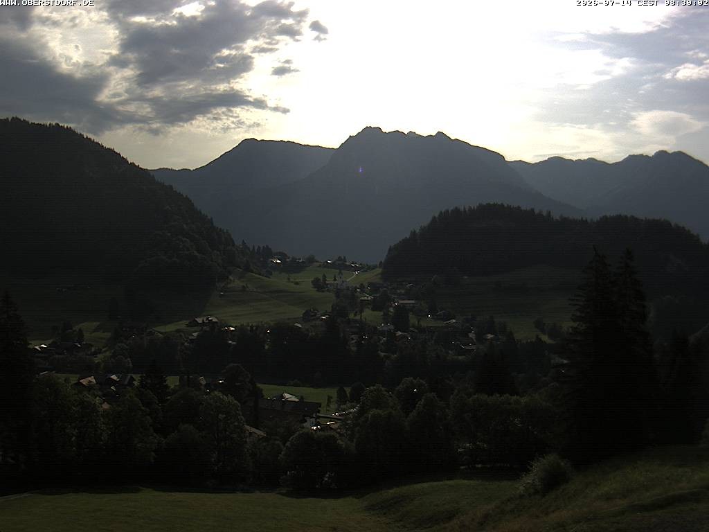 Archiv Foto Webcam Tiefenbach Oberstdorf