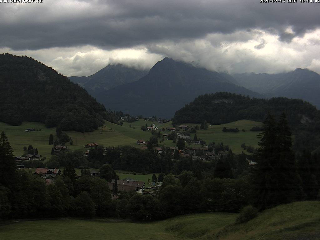 Archiv Foto Webcam Tiefenbach Oberstdorf