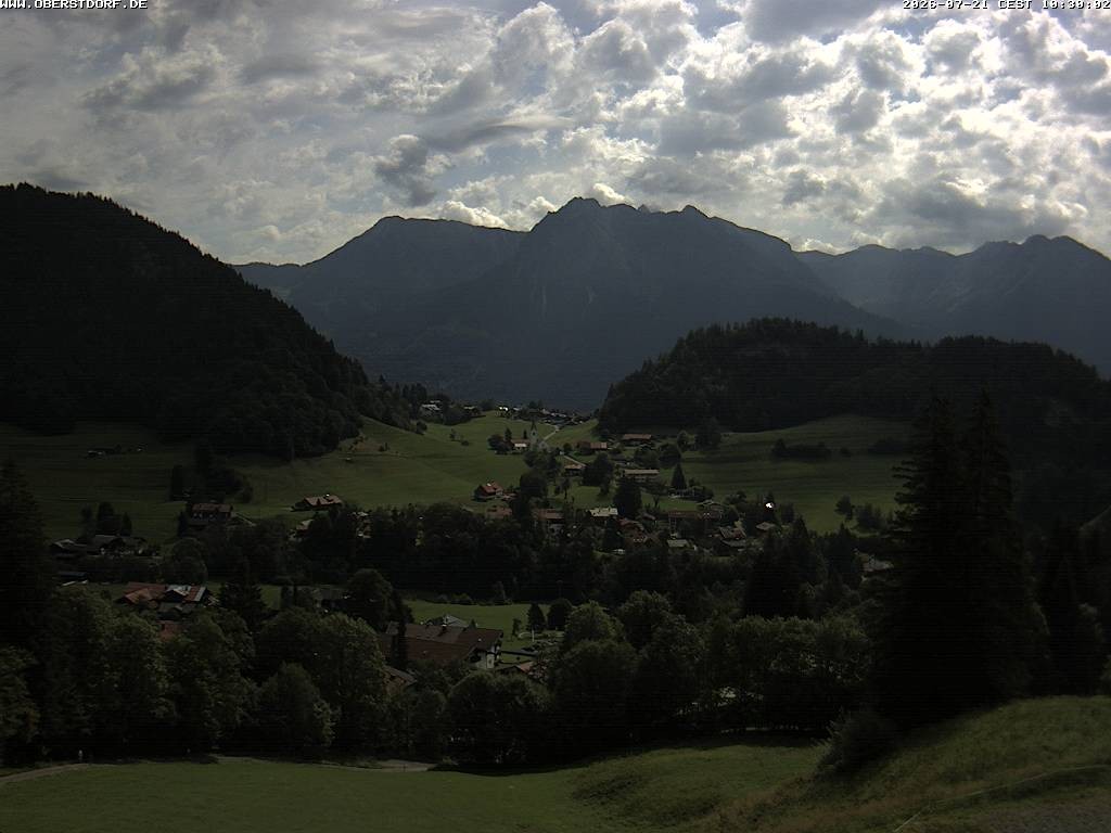 Archiv Foto Webcam Tiefenbach Oberstdorf