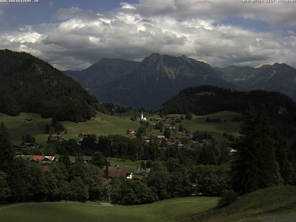 Archiv Foto Webcam Tiefenbach Oberstdorf