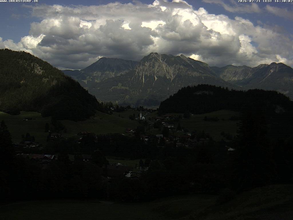 Archiv Foto Webcam Tiefenbach Oberstdorf