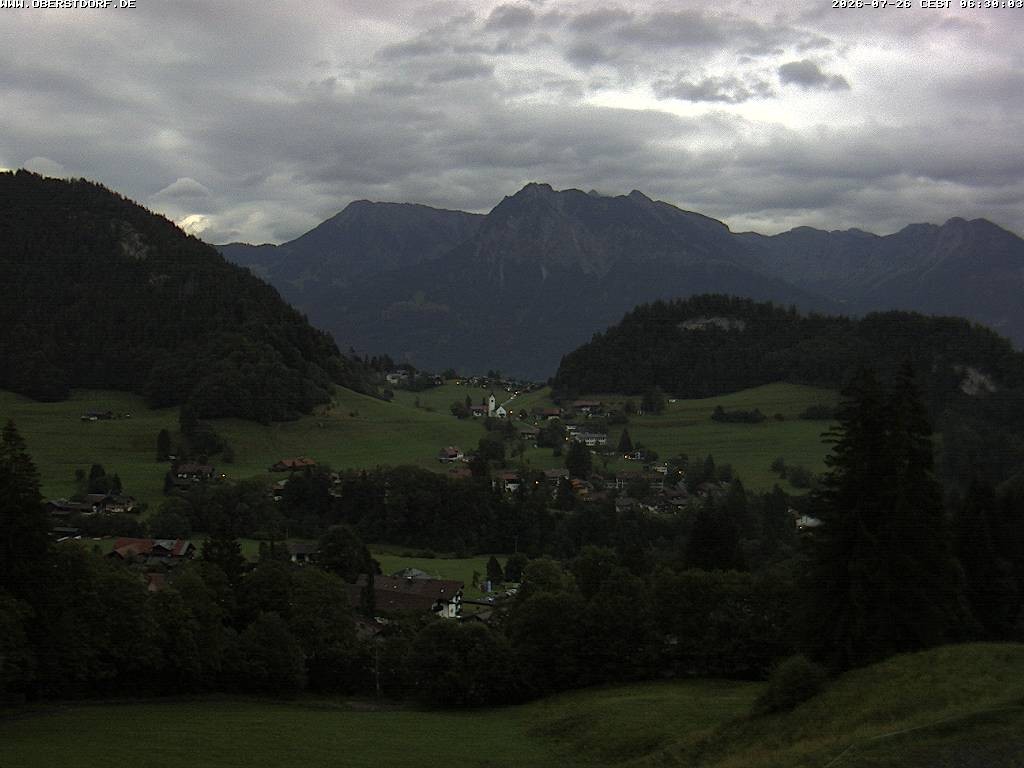 Archiv Foto Webcam Tiefenbach Oberstdorf