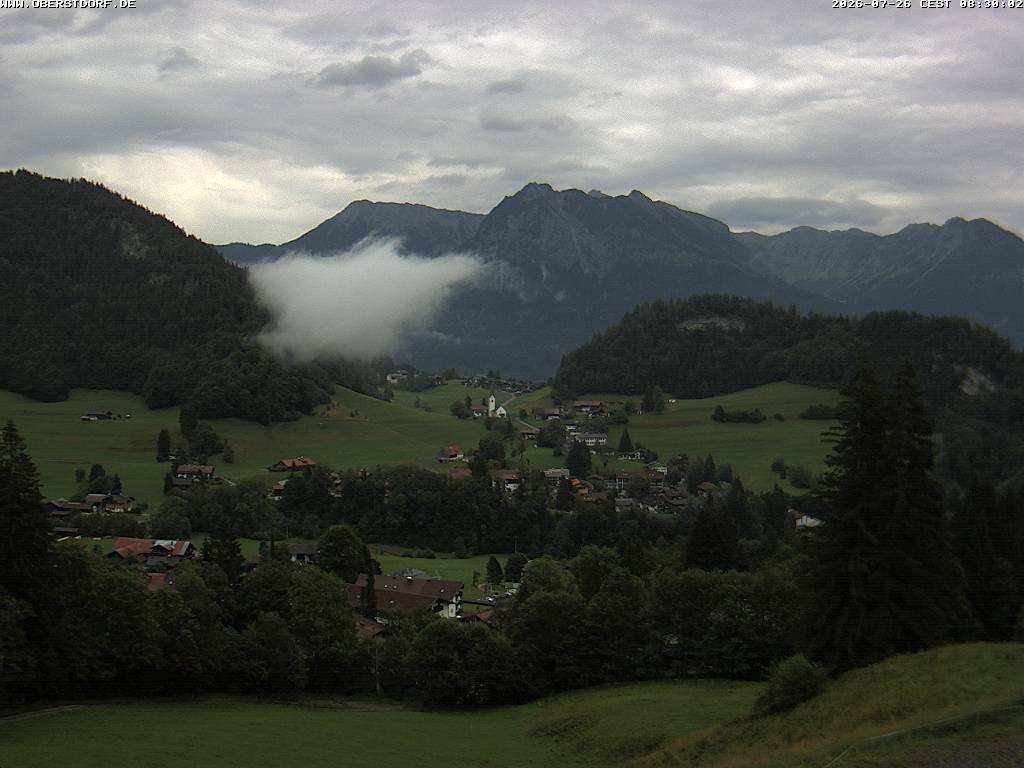 Archiv Foto Webcam Tiefenbach Oberstdorf