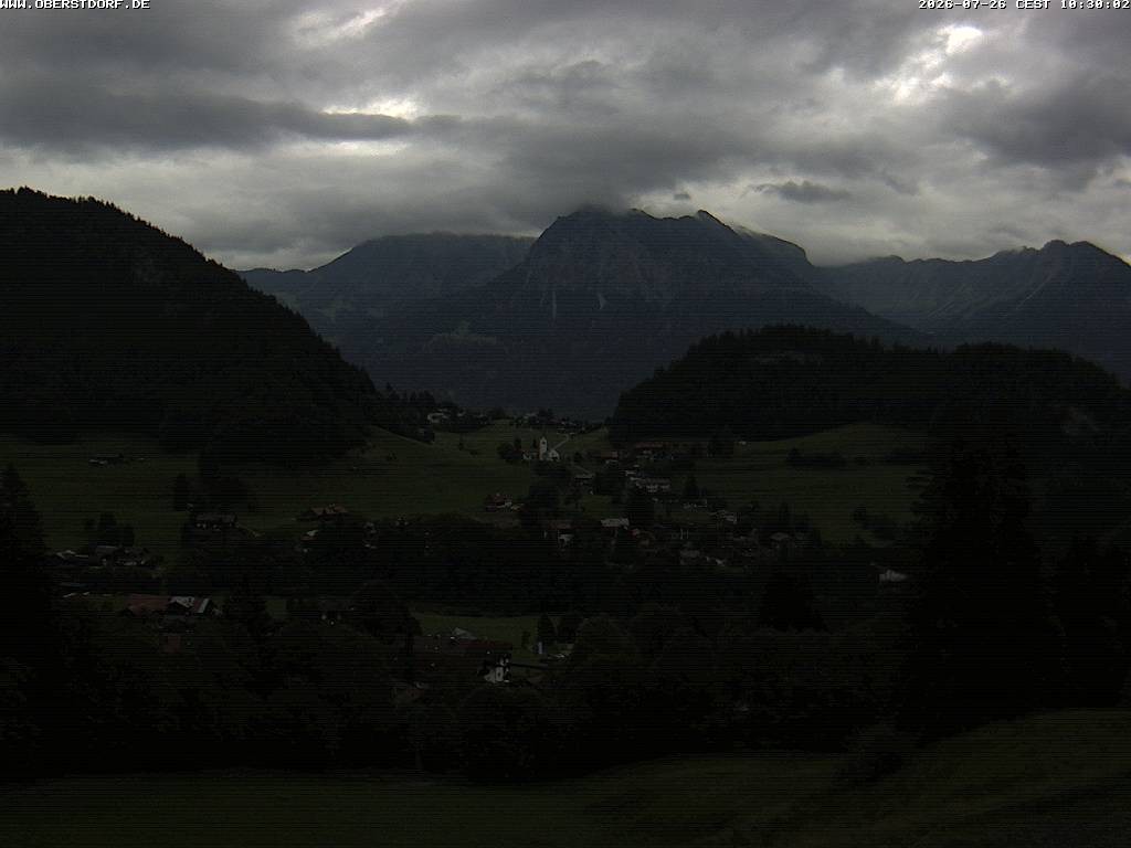 Archiv Foto Webcam Tiefenbach Oberstdorf