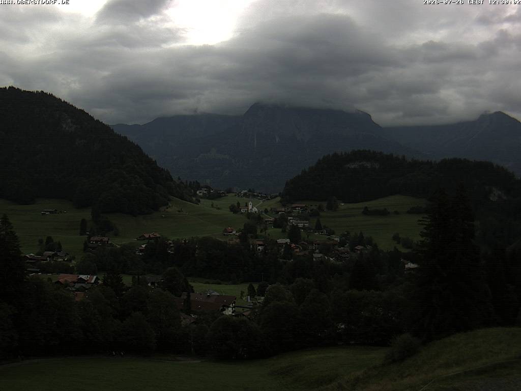 Archiv Foto Webcam Tiefenbach Oberstdorf