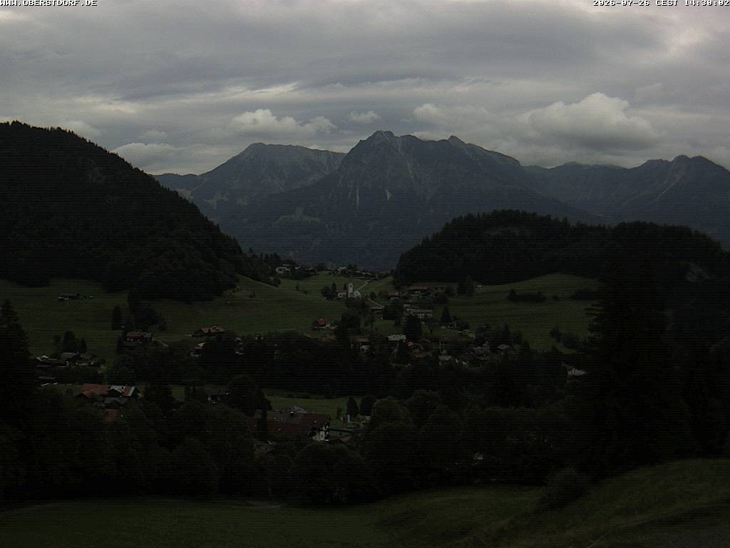 Archiv Foto Webcam Tiefenbach Oberstdorf