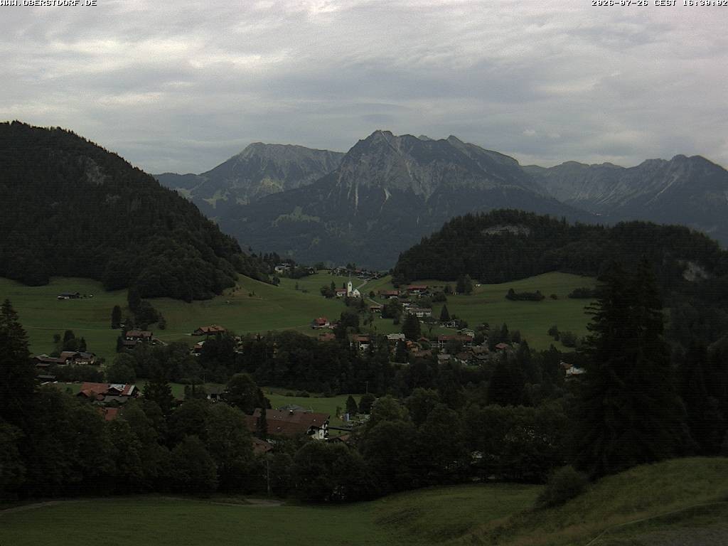 Archiv Foto Webcam Tiefenbach Oberstdorf