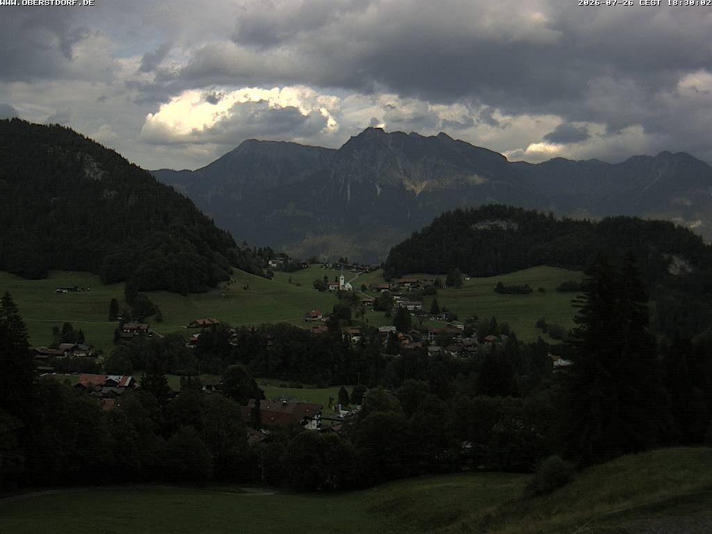 Archiv Foto Webcam Tiefenbach Oberstdorf