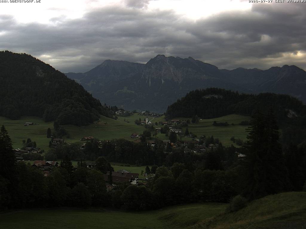 Archiv Foto Webcam Tiefenbach Oberstdorf