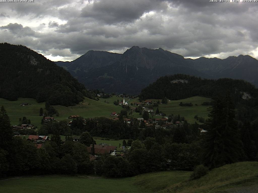 Archiv Foto Webcam Tiefenbach Oberstdorf