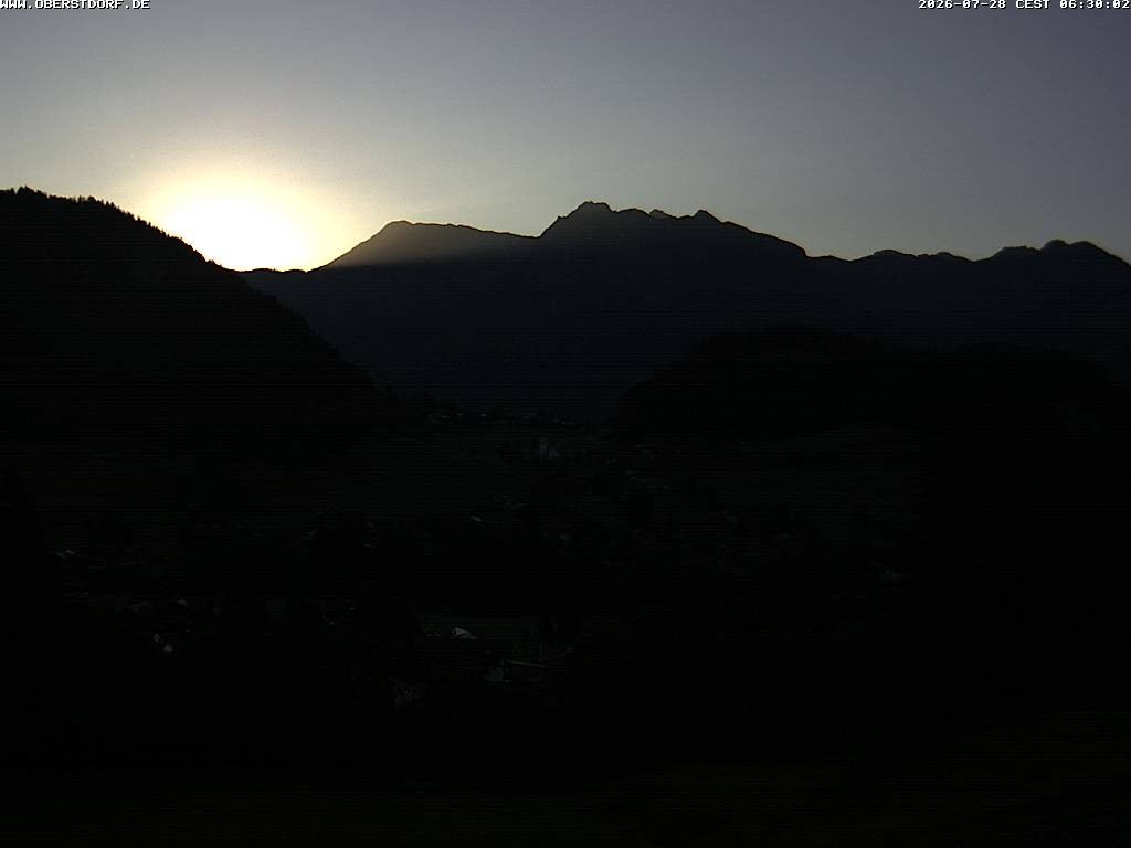 Archiv Foto Webcam Tiefenbach Oberstdorf