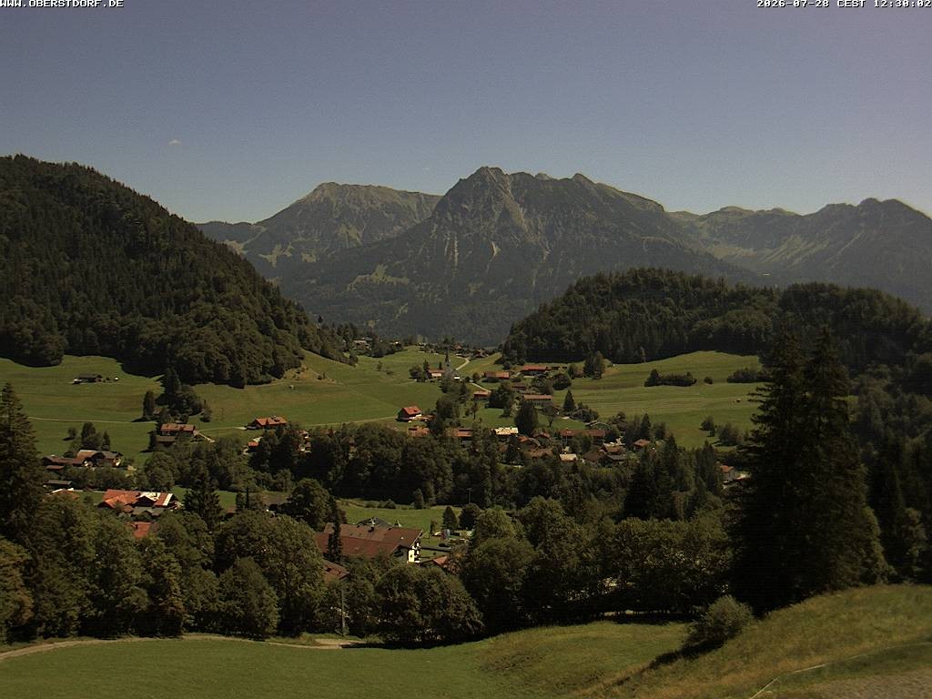 Archiv Foto Webcam Tiefenbach Oberstdorf