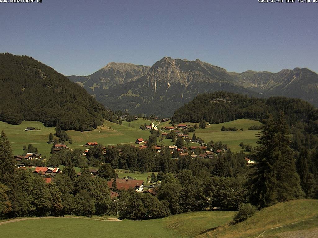 Archiv Foto Webcam Tiefenbach Oberstdorf