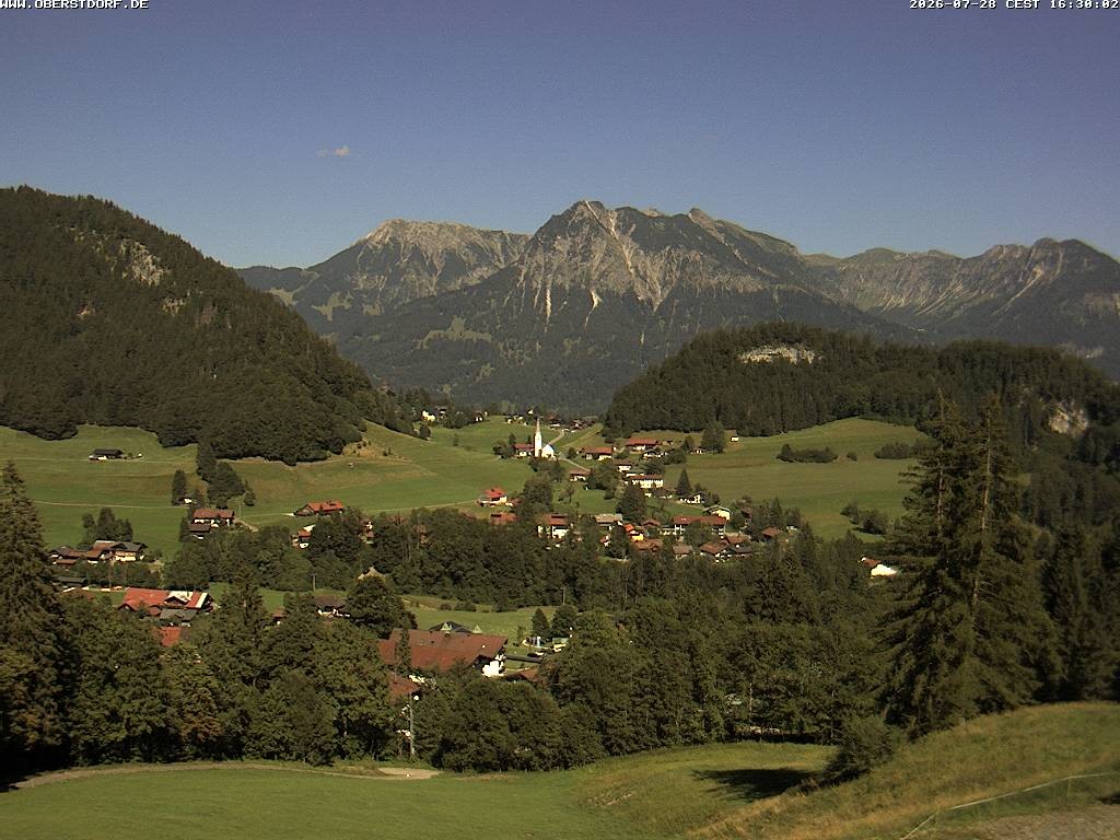 Archiv Foto Webcam Tiefenbach Oberstdorf
