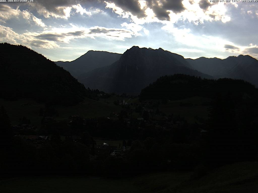 Archiv Foto Webcam Tiefenbach Oberstdorf