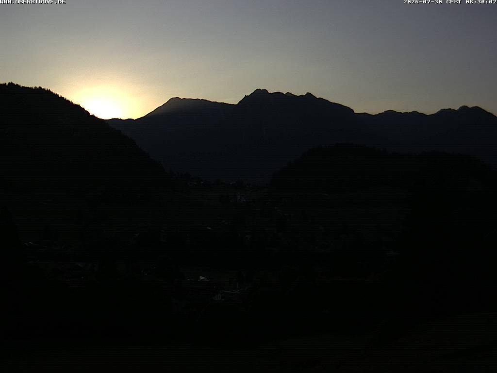 Archiv Foto Webcam Tiefenbach Oberstdorf