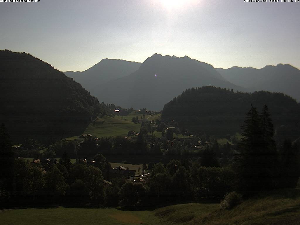 Archiv Foto Webcam Tiefenbach Oberstdorf