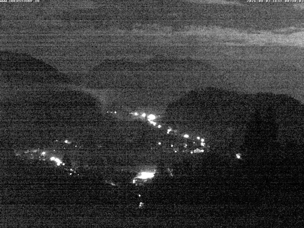 Archived image Webcam Nebelhorn and Rubihorn