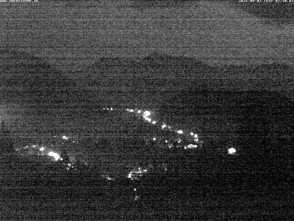 Archived image Webcam Nebelhorn and Rubihorn