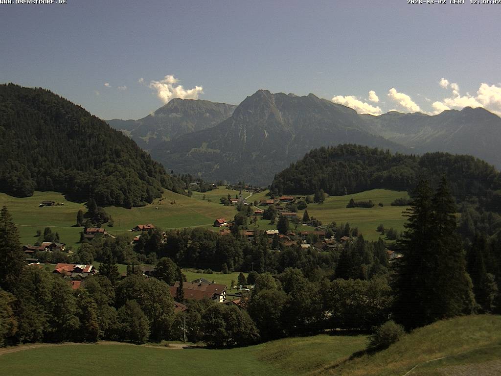 Archiv Foto Webcam Tiefenbach Oberstdorf