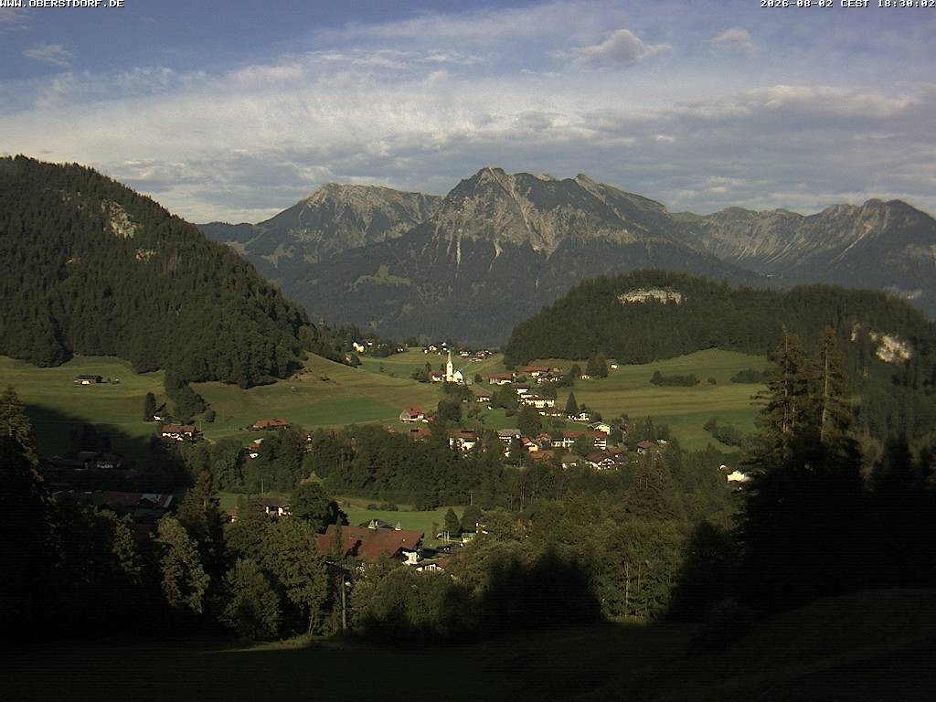 Archiv Foto Webcam Tiefenbach Oberstdorf