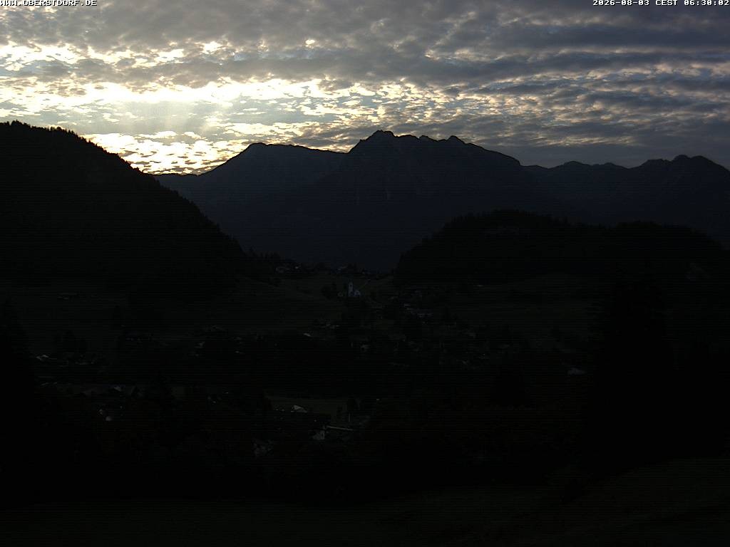 Archiv Foto Webcam Tiefenbach Oberstdorf