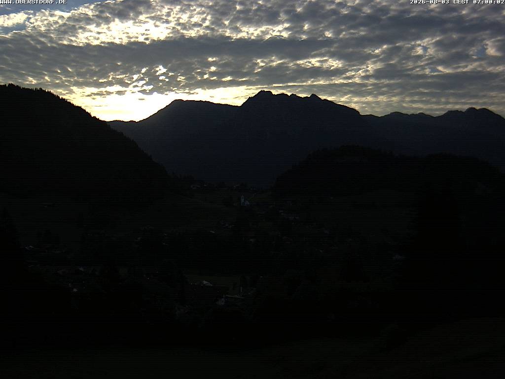 Archiv Foto Webcam Tiefenbach Oberstdorf