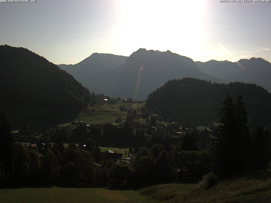Archiv Foto Webcam Tiefenbach Oberstdorf