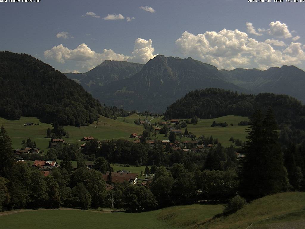 Archiv Foto Webcam Tiefenbach Oberstdorf