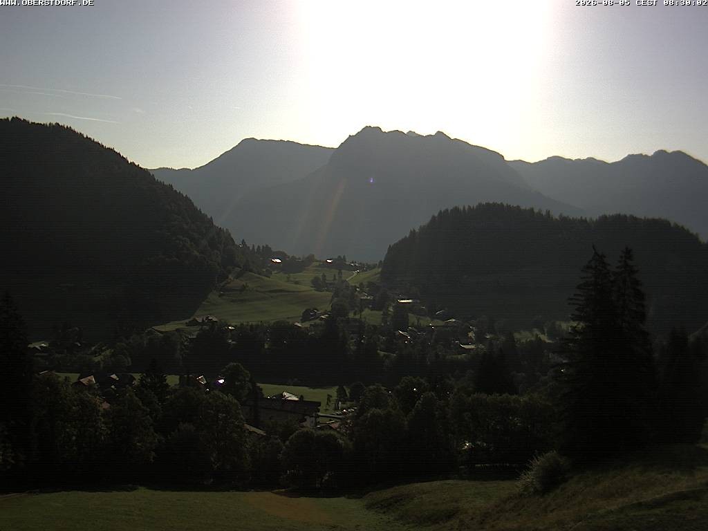 Archiv Foto Webcam Tiefenbach Oberstdorf
