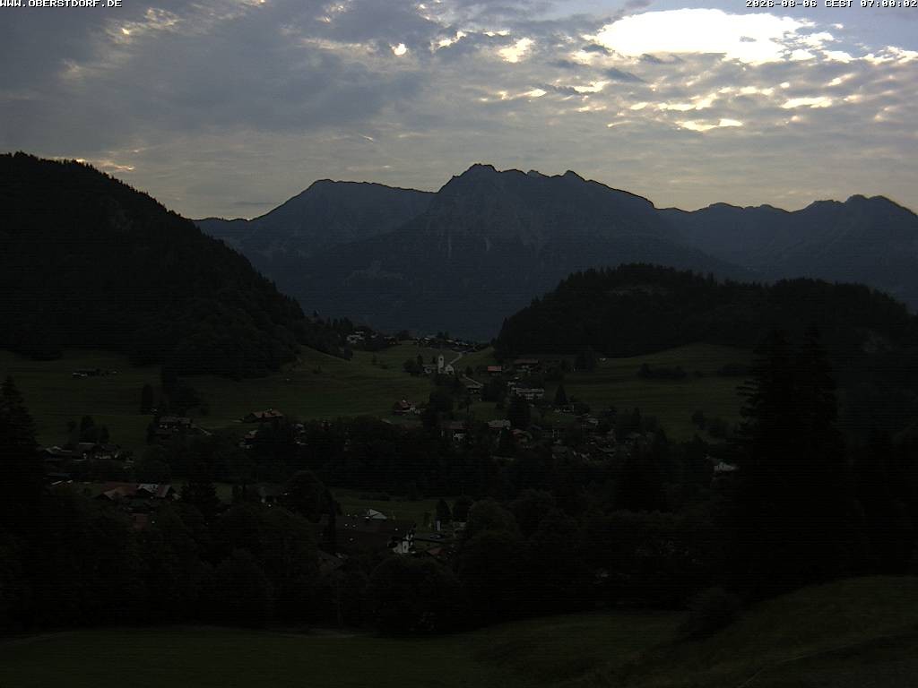Archiv Foto Webcam Tiefenbach Oberstdorf