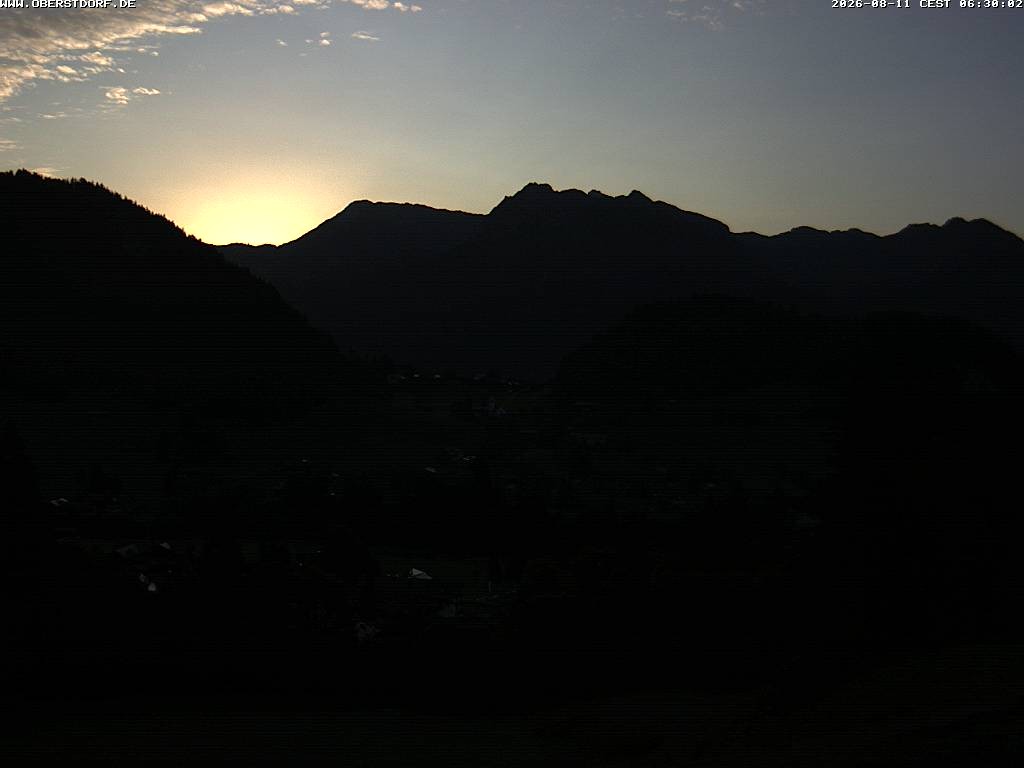 Archiv Foto Webcam Tiefenbach Oberstdorf